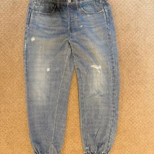 Rag & Bone Light Blue Denim Joggers